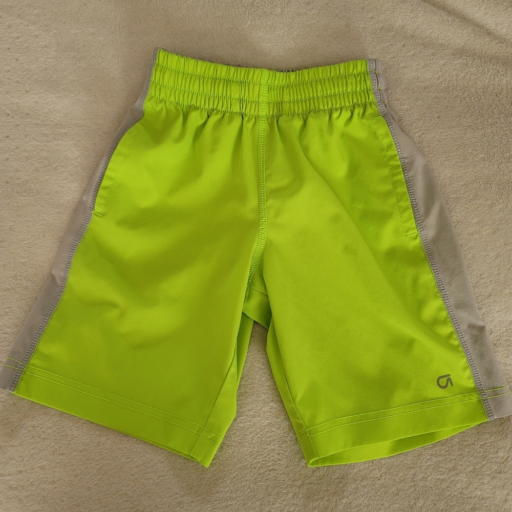 Gap Kids Neon Green Athletic Shorts